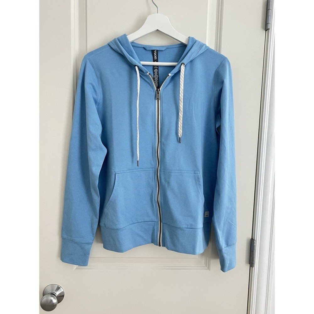 NWOT Vuori Women's Halo Performance Hoodie 2.0 Blue Size S